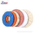 Metal stainless steel polished sisal wheel